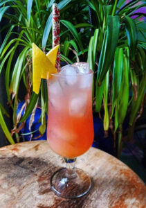 Saint Luna's Pink Corvette